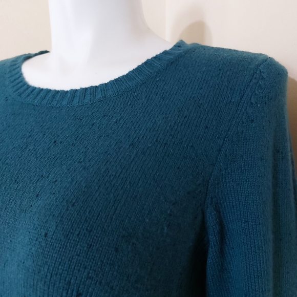 Lane Bryant Plus Size 14/16 Round Hem Thick Knit Ribbed Sweater Blouse - Picture 3 of 11